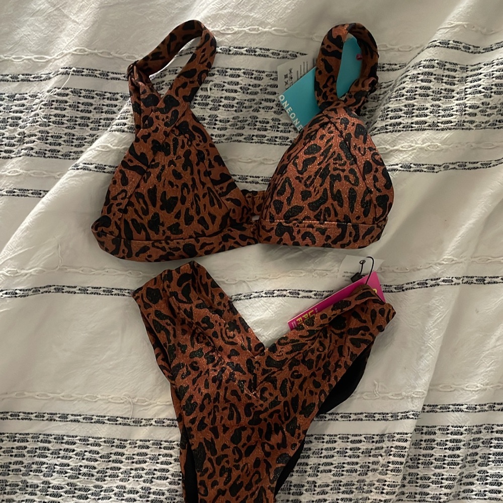 Brand new One one swim set limited edition.